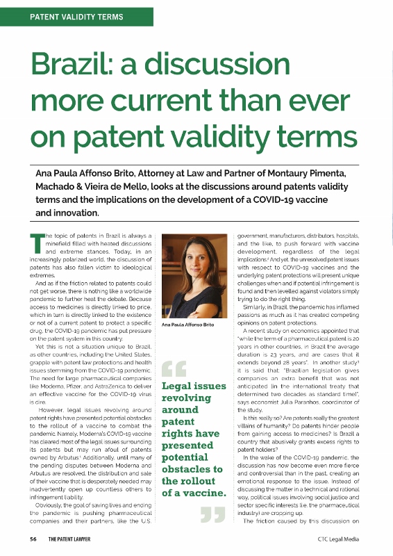 brazil discussion patent validity