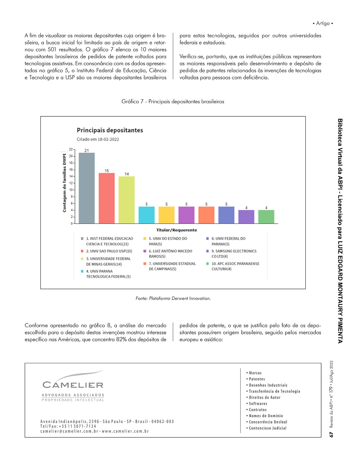 Diversidade, pessoas com deficiência e patentes