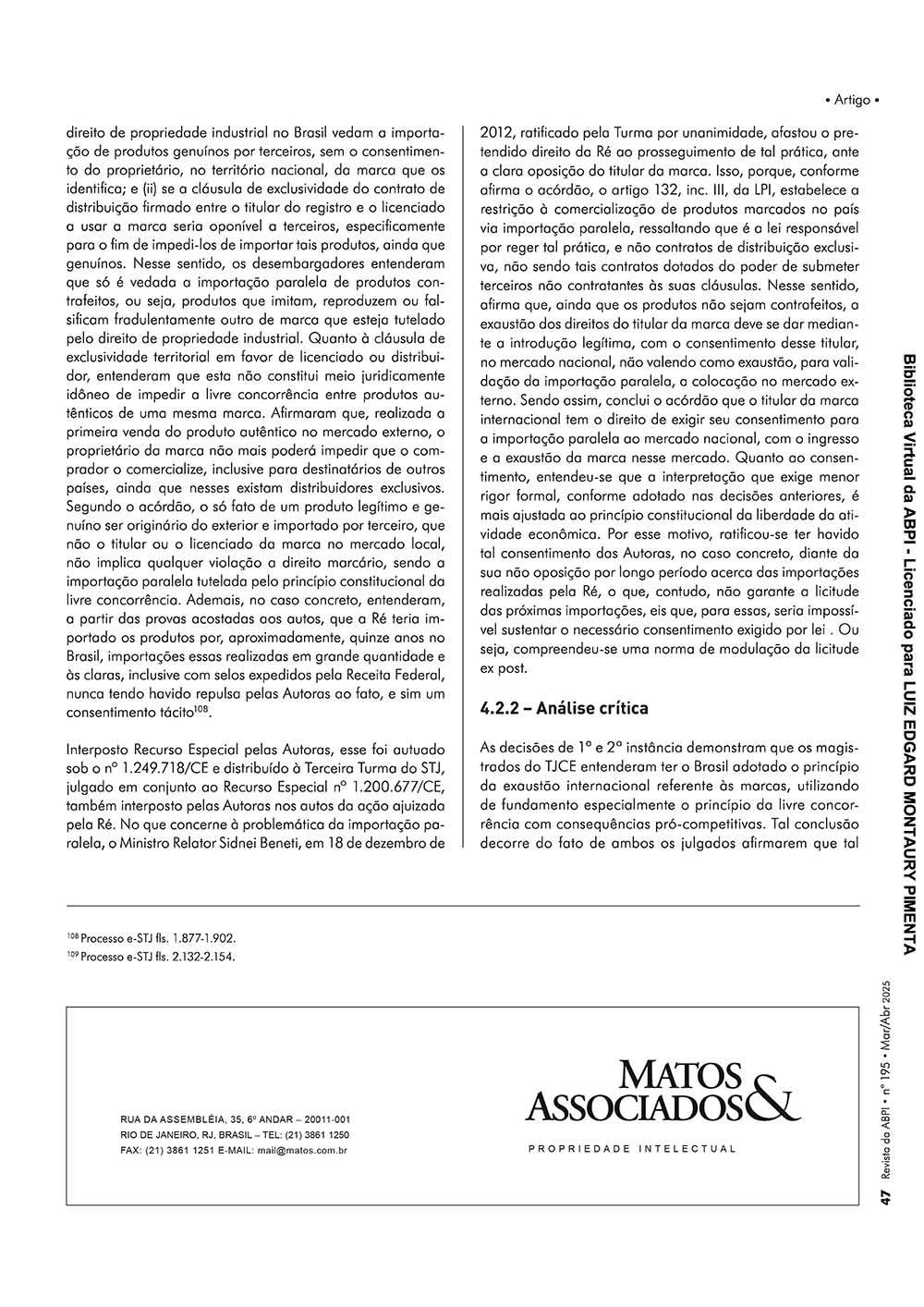 A prática da importação paralela à luz do direito marcário brasileiro (Parte 2)