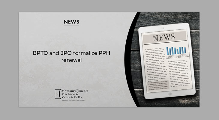 BPTO and JPO formalize PPH renewal - GOV.BR