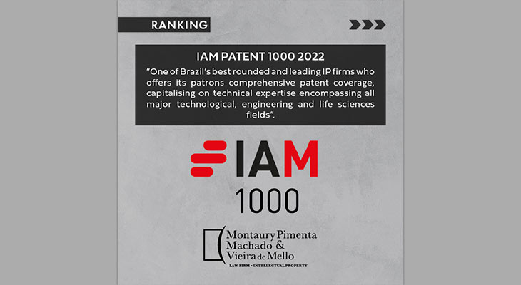 We are thrilled to share that our firm once again has been ranked in the IAM Patent 1000 2022.