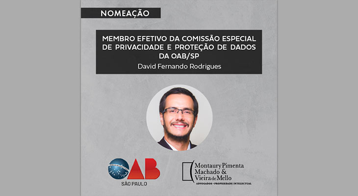 Nomeado membro efetivo da Comissão Especial de Privacidade e Proteção de Dados da OAB SP