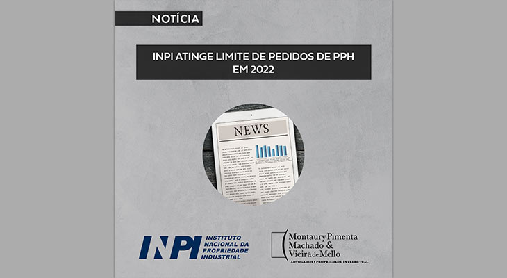 INPI atinge limite de pedidos de PPH em 2022