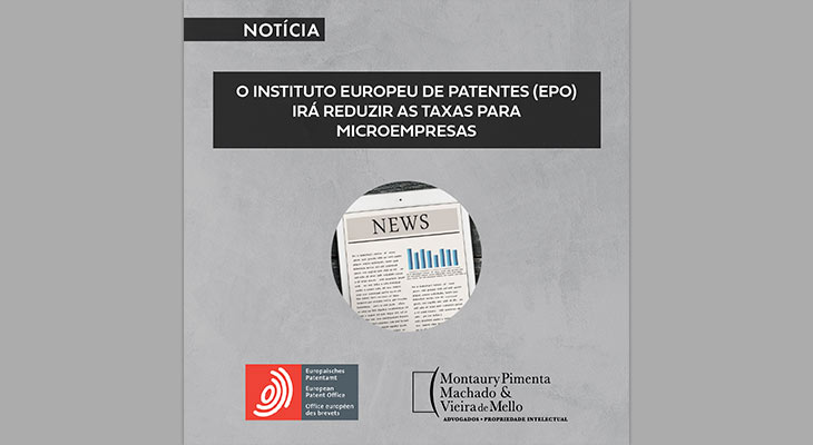 O Instituto Europeu de Patentes (EPO) irá reduzir as taxas para microempresas