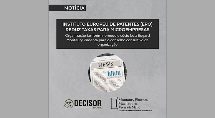 Instituto Europeu de Patentes (EPO) reduz taxas para microempresas
